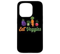 Manger des légumes végétariens végétaliens Nourriture véganisme Cadeau Coque pour iPhone 15 Pro