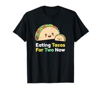 Manger des Tacos pour Deux Maintenant Une Maman Enceinte Attend Un bébé T-Shirt
