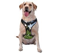 Manger des Vaches dans Les pâturages d'été,Harnais pour Animaux de Compagnie, Harnais réfléchissant réglable pour Chien,S