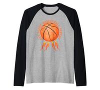 Manger, Dormir, Basket-Ball, répétition, Dessin animé, Joueur de Baseball Manche Raglan