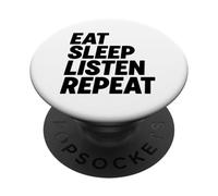 Manger, Dormir, écouter, répéter PopSockets PopGrip Adhésif