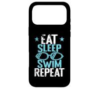 Manger, Dormir, Nager, répéter la Vie Coque pour iPhone 17 Pro Max