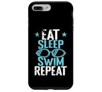 Manger, Dormir, Nager, répéter la Vie Coque pour iPhone 7 Plus/8 Plus