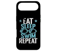 Manger, Dormir, Nager, répéter la Vie Coque pour iPhone Air
