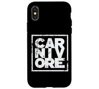 Mangeur de Viande Carnivore 100% Hardcore Coque pour iPhone X/XS