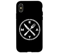 Mangeur de Viande Carnivore, cétogène, paléo, diète cétogène Coque pour iPhone X/XS