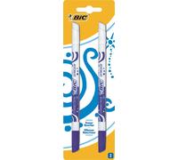 Mangeur d'encre FP BIC bleu blister 2p.