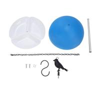 Mangeur d'oiseaux Abs Abs Champignon Rain Proof Dome Top Bird Feeder Bray pour Jardin extérieur