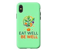 Mangez Bien, Soyez Bien, santé et Nutrition Coque pour iPhone X/XS