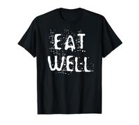 Mangez Bien T-Shirt Graphique avec Valeur