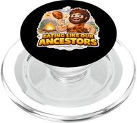 Mangez comme nos ancêtres Paleo Carnivore Diététicien Fan Diététiste PopSockets PopGrip pour MagSafe