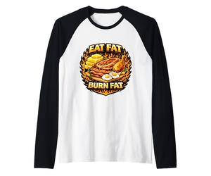 Mangez de la Graisse, brûlez Les Graisses, cétogène, régime Carnivore diète paléo Manche Raglan