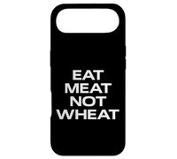 Mangez de la Viande et Non du blé | Régime cétogène | Carnivore Hardcore drôle Coque pour iPhone Air