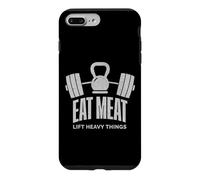 Mangez de la Viande soulever des Choses Lourdes régime Carnivore Coque pour iPhone 7 Plus/8 Plus