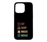 Mangez des cochons d'Inde Repeat Cochon d'Inde Coque pour iPhone 15 Pro Max