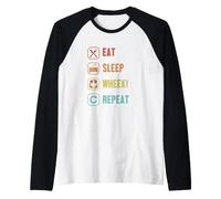 Mangez des cochons d'Inde Repeat Cochon d'Inde Manche Raglan