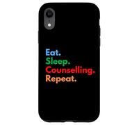 Mangez des Conseils sur Le Sommeil Répétez pour Les conseillers et Les thérapeutes Coque pour iPhone XR