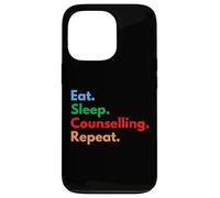 Mangez des Conseils sur Le Sommeil Répétez pour Les conseillers et Les thérapeutes Coque pour iPhone 13 Pro