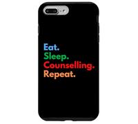 Mangez des Conseils sur Le Sommeil Répétez pour Les conseillers et Les thérapeutes Coque pour iPhone 7 Plus/8 Plus