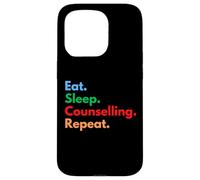 Mangez des Conseils sur Le Sommeil Répétez pour Les conseillers et Les thérapeutes Coque pour iPhone 15 Pro