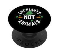 Mangez des Plantes, Pas des Animaux du Chou PopSockets PopGrip Adhésif