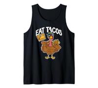 Mangez des Tacos drôle Thanksgiving Day Pèlerin Dîner Mexicain Débardeur