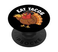 Mangez des Tacos - Thanksgiving Day Fall Holiday Turkey Day PopSockets PopGrip Adhésif