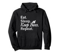 Mangez, dormez, Gardez Les Abeilles. Répétez Sweat à Capuche