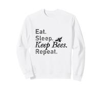 Mangez, dormez, Gardez Les Abeilles. Répétez Sweatshirt