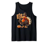 Mangez du Tofu Thanksgiving Turquie Débardeur