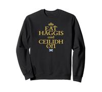 Mangez Haggis et CEILIDH sur Sweatshirt