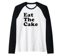 Mangez Le gâteau Manche Raglan