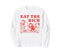 Mangez Le Riche Karl Marx Kebab Doner Che Guevara Lénine Mao Sweatshirt