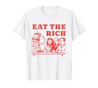 Mangez Le Riche Karl Marx Kebab Doner Che Guevara Lénine Mao T-Shirt