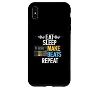 Mangez Le Sommeil Faire des rythmes | Musicien Beat Maker | Producteur Coque pour iPhone XS Max