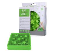 Mangez Lentement Vivez Plus Longtemps Étoile - Couleur: Vert, Taille: XS