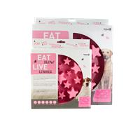 Mangez Lentement Vivez Plus Longtemps Étoile - Taille: L, Couleur: Rose