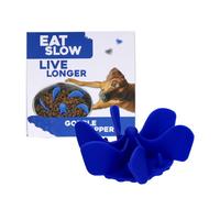 Mangez Lentement Vivez Plus Longtemps Gobble Stopper - Couleur: Bleu