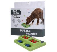 Mangez Lentement Vivez Plus Longtemps Puzzle Carré