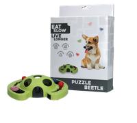 Mangez Lentement Vivez Plus Longtemps Puzzle coccinelle