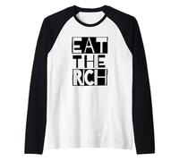 Mangez Les Riches Manche Raglan