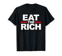 Mangez Les Riches T-Shirt Graphique avec Valeur