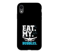 Mangez Mes Bulles de Natation drôle Coque pour iPhone XR