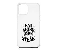 Mangez Plus de Steak Amateur de Viande drôle Coque pour iPhone 12/12 Pro