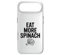 Mangez Plus d'épinards drôle et sain pour Une Alimentation motivante Coque pour iPhone Air