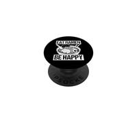 Mangez Ramen Be Happy Ramen Kawaii Anime PopSockets PopGrip Adhésif