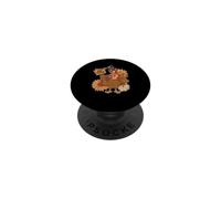 Mangez Une Pizza drôle de Dinde, pèlerin, Thanksgiving, Automne Italien PopSockets PopGrip Adhésif