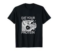 Mangez Vos protéines - Chevalier Mangeant Un Dragon Amusant T-Shirt