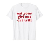 Mangez Votre Fille à l'extérieur ou Je Vais Faire de drôles de Lesbiennes LGBTQ Pride T-Shirt