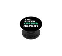 Mangez Votre Sommeil CRISPR Repeat - Science, biologie génétique PopSockets PopGrip Adhésif